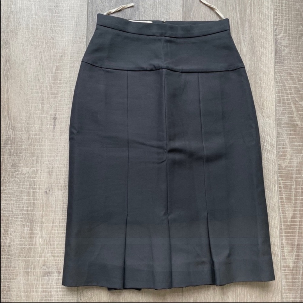 Marni Cotton Commessa Skirt in Black Size 38